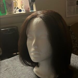 Elegant Brown Women's Wig Synthetic hair